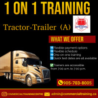 TRACTOR-TRAILER (A)! GET THE BEST TRAINING!NEW YEAR OFFERS!