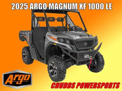 2025 Argo MAGNUM XF 1000 LE ALL-IN PRICE JUST ADD THE TAXES! ARGO’S FACTORY AUTHORIZED CLEAROUT EVEN...