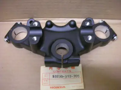 NOS Bridge Top Fork fots CB750F 1975 and 76 part # 53230-392-000 and 010 SS to 53230-392-305 can be...