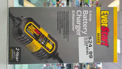 EverStart Maxx 3-Amp Battery Charger & Maintainer - BRAND NEW, View more