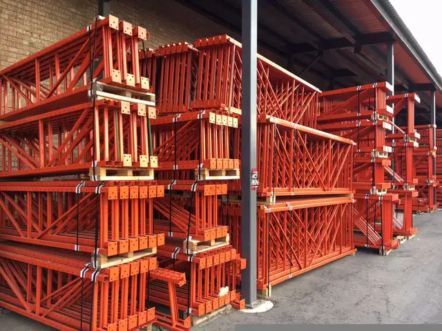 MADE IN CANADA - PALLET RACKING - 416-576-6785 - USED RACKING in Industrial Shelving & Racking in Cambridge - Image 8