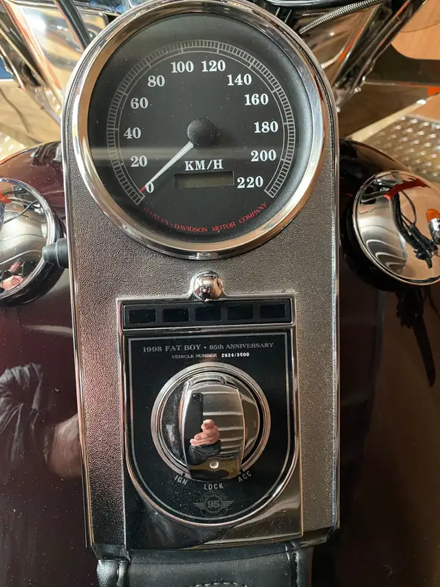 1998 Harley Davidson Fat Boy in Street, Cruisers & Choppers in City of Halifax - Image 16