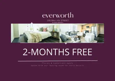 Located in the heart of Davisville Village, Everworth at 235 Balliol Street offers modern rental liv...