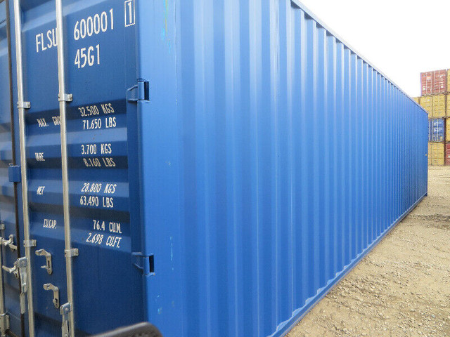 NEW 40' BEIGE or BLUE STORAGE CONTAINERS $6500.00 in Other in St. Albert - Image 2