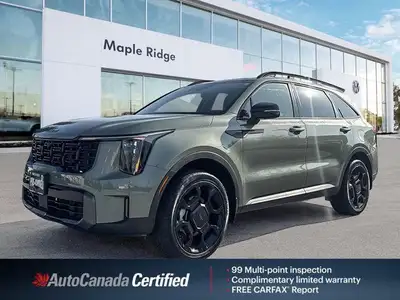 This 2025 Kia Sorento X-Line SUV, boasting a sleek Jungle Green exterior and only 9200 kilometers, i...
