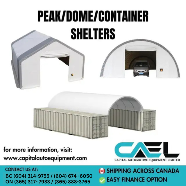 2025 CAEL Single / Double Truss Frame/ Container Shelters with P ...