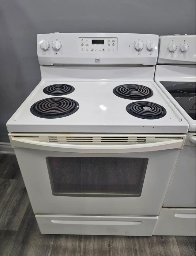 Kenmore 30" White Electric Coil Top Stove Oven Range CAN DELIVER in Stoves, Ovens & Ranges in Hamilton