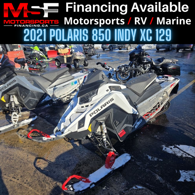 2021 POLARIS 850 INDY XC 129 LAUNCH EDITION (FINANCING AVAILABLE in Snowmobiles in Strathcona County - Image 2