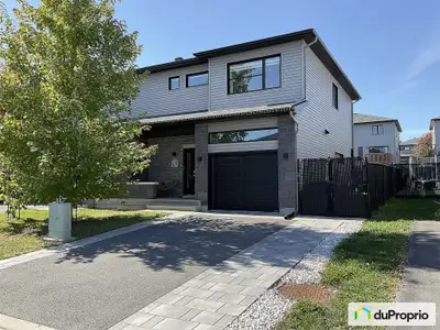 Maison jumelée moderne, lumineuse et accueillante dans le quartier Le Plateau, Gatineau! Découvrez v...