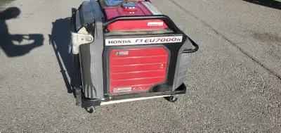 Honda EU 7000 is generator for sale. I am the original owner purchased in 2022 and I have original p...