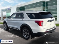 2020 Ford Explorer Platinum White GROUP 600A 21 INCH PREMIUM WHEELS TWINPANEL MOONROOF SECOND ROW HE... (image 3)