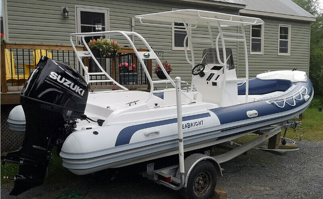 SPRING Sale ENDs Apr 30th  - 21.7 foot Luxury Hypalon RIB (RHIB) in Other in City of Halifax - Image 3