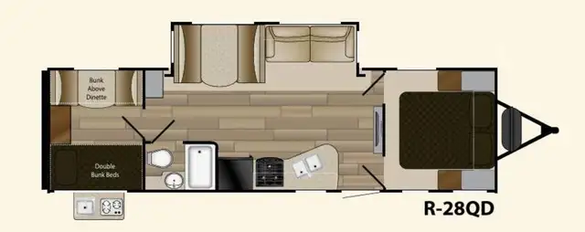 2017 Cruiser RV Fun Finder Xtreme Lite 28QD in Travel Trailers & Campers in St. Albert - Image 3