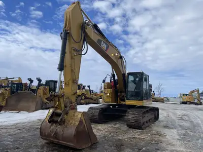 2018 Caterpillar 335F LCR zero swing Excavator 7700 hours • Manual Wedge Coupler • Quick coupler hyd...