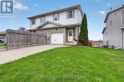Welcome to a beautiful semi-detached home! Ideally located at 163 Guthrie Drive in Kingston's desira...