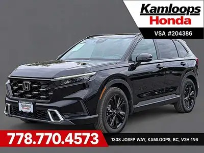 Pre-Owned 2026 Honda CR-V Hybrid Touring - Remote Start | Sunroof | Heated Front/Rear Seats | Leathe...
