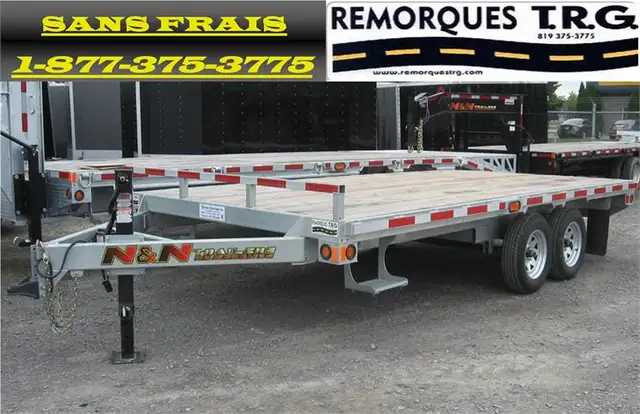 2026 N&N Deck Over Galvanisé a chaud in Cargo & Utility Trailers in Québec City - Image 11