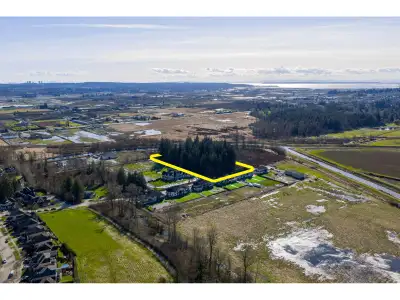 4.91 Acres of land located in Surrey. Perfect location to build your Dream Home, 2 Road frontage 60...