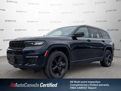 Elevate every journey with the sophisticated 2024 Jeep Grand Cherokee L Limited, boasting a captivat...