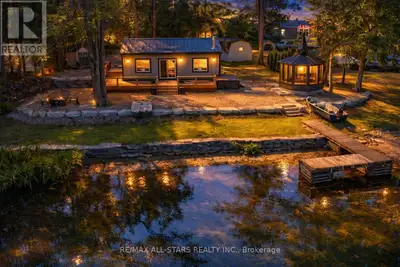 Adorable Turn-Key 4 Season Cottage/Home on the Gull River/Shadow Lake System. Welcome to your year-r...
