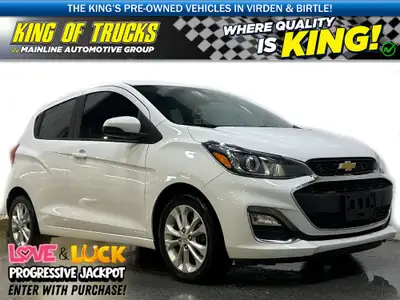 Meet the 2022 Chevrolet Spark 1LT hatchback, a smart choice for city driving and everyday errands in...