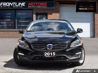 2015 Volvo S60 T5 Premier Plus - One Owner - Accident-Free! - Black on Black Leather Interior - CarF... (image 1)