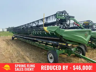 Welcome to Horizon Ag & Turf Location: Horizon Ag & Turf Acheson 2023 JOHN DEERE HD50R HINGED DRAPER...