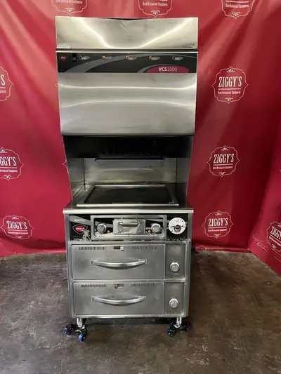 30” wells electric ventless griddle with warmer drawers 1 or 3ph, View more