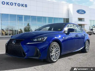 This Blue 2020 Lexus IS 350 F SPORT has arrived at our dealership with 74,438 km showing on the odom...