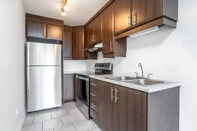 Renovated Akelius one bedroom apartment for rent. Located near Rue de Franfort in the Plateau neighb...