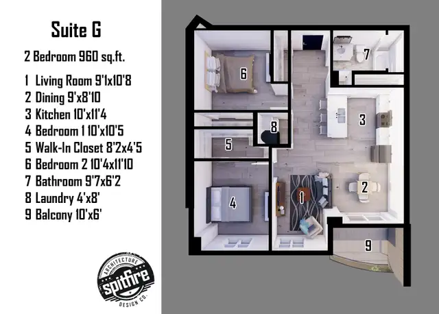 New Dog Friendly Concrete Building with FREE rent! in Long Term Rentals in Fredericton - Image 25