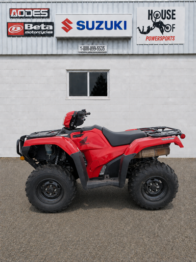 FINANCE APPLY HERE: https://houseofpowersports.ca/finance/vehicle 2025 HONDA TRX520FA6S Powerful 518...