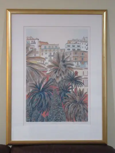 Sérigraphie Louise Dandurand 'February Vacations', View more