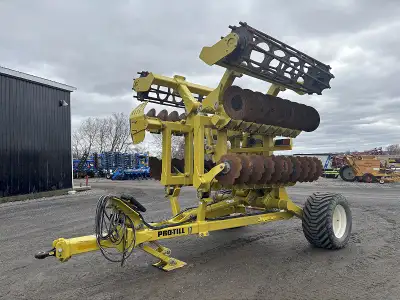 2021 DEGELMAN PRO-TILL 17 HIGH SPEED DISC STOCK #A116500 17 FEET WIDE CAGE ROLLER 19.5 INCH TO 19 3/...