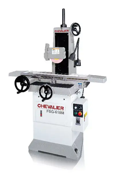 CHEVALIER Hand Feed Grinders - Made in Taiwan Model: FSG-618M High Precision Surface Grinder 6" x 18...