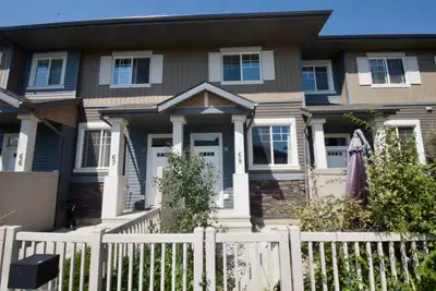 Welcome Home! Wonderful 2 Bedroom 2.5 Bathroom Townhouse For Rent in Chappelle, South Edmonton. Walk...
