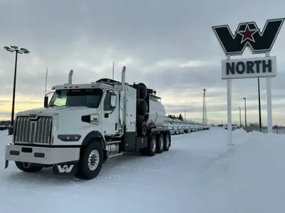 NEW RIGGED AND READY WESTERN STAR HYDROVAC. Equipped with Tornado F4 Ecolite hydro vac rig. Robuschi...