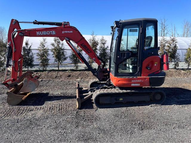 2018 Kubota KX40 Mini Excavator’s, Low Hour’s in Heavy Equipment in Delta/Surrey/Langley