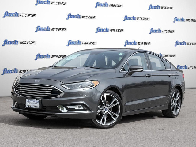 2018 Ford Fusion Titanium REVERSE SENSING SYSTEM | APPLE CARP... in Cars & Trucks in London - Image 2