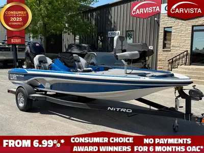 2019 NITRO Z18 ONLY 15 HOURS!!! Hull / dimensions Length: 18’ 8” Beam: 7’ 10” Bottom width: 6’ 3” De...