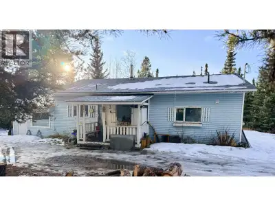 Nestled on five private, treed acres just steps from beautiful Cluculz Lake, this well-maintained th...