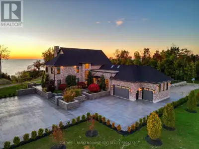 Indulge in luxury at this 13 acre Lake Huron estate, where meticulous craftsmanship and attention to...