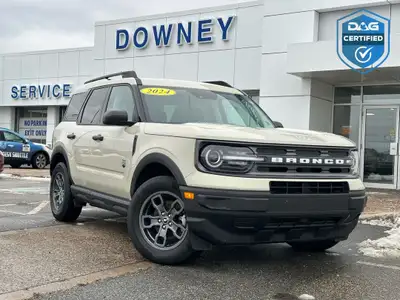 THE 2024 FORD BRONCO SPORT BIG BEND DELIVERS RUGGED STYLE, SMART CAPABILITY, AND COMFORT-FOCUSED FEA...