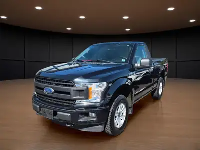 The 2018 Ford F-150 XL in Black is a robust 4x4 truck that combines power with agility, delivering a...