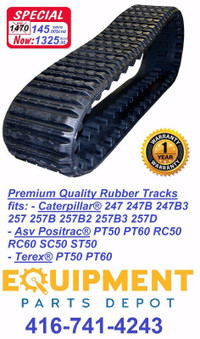 RUBBER TRACKS FOR HEAVY EQUIPMENT