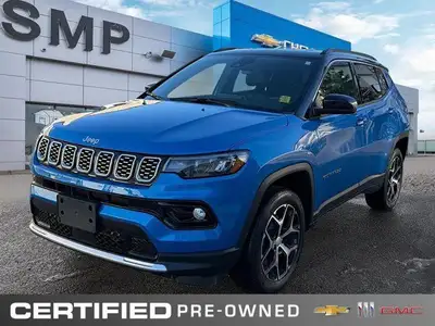 Saskatoon Motor Products - Recent Arrival! 2024 Jeep Compass Limited - Certified. Certification Prog...