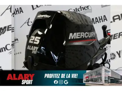 Welcome to Alary Sport Ontario Mercury 25EH DÉMARREUR ÉLECTRIQUE, PIED LONG (20 POUCES) 2026 Ce mote...