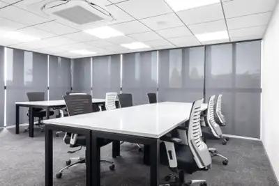 Flexible large office for rent designed to accommodate 30 people at Regus YATES. A fully serviced wo...
