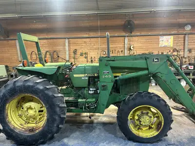 Welcome to Jeff Vanleer Farm Equipment John Deere 2550 loader tractor. 10,800 hours. Starts and runs...