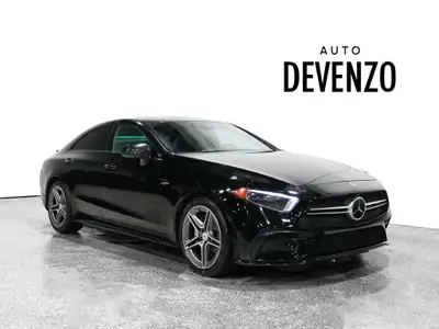 2019 Mercedes-Benz CLS53 AMG 4MATIC BITURBO, Black on Black Nappa Leather with Red Stitching, Loaded...